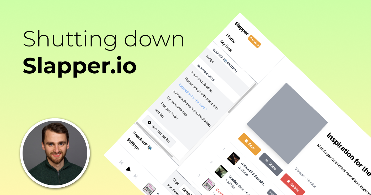 I'm Shutting Down Slapper.io